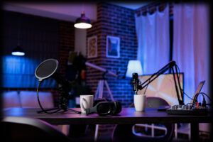 Podcast studio