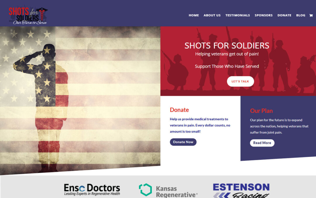 Shots for Soldiers – Helping Veterans Get Out of Pain!